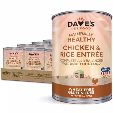 Dave's Pet Food Naturally Healthy Chicken & Rice Recipe Pate