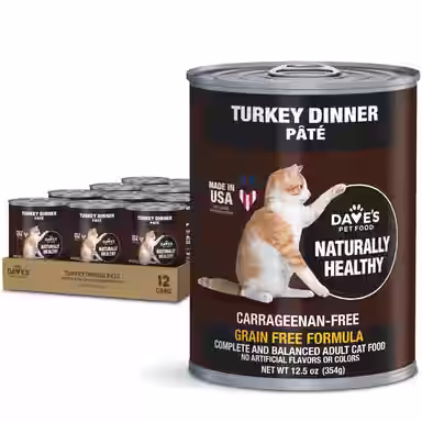 Dave's Pet Food Naturally Healthy Grain-Free Turkey Dinner Pate