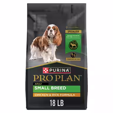 Purina Pro Plan Adult Small Breed Chicken & Rice Formula