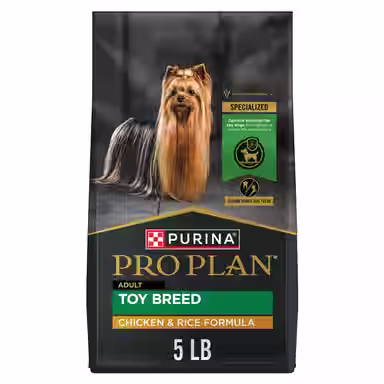 Purina Pro Plan Adult Toy Breed Chicken & Rice Formula