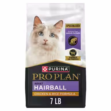 Purina Pro Plan Adult Hairball Chicken & Rice Formula