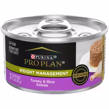 Purina Pro Plan Focus Adult Weight Management Ground Turkey & Rice Entree