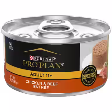 Purina Pro Plan Focus Adult 11+ Classic Chicken & Beef Entree