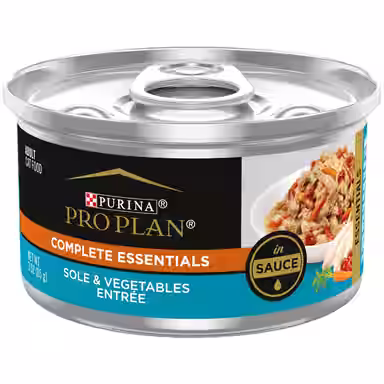 Purina Pro Plan Adult Sole & Vegetable Entree in Sauce