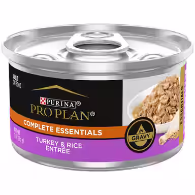 Purina Pro Plan Adult Turkey & Rice Entree in Gravy