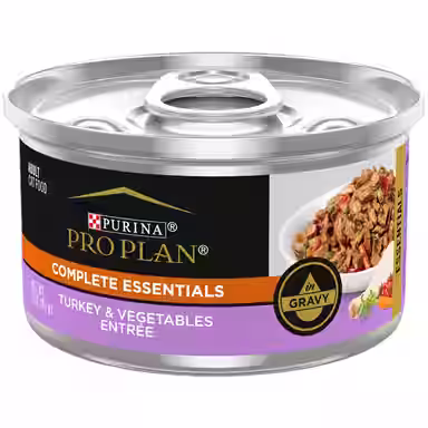 Purina Pro Plan Complete Essentials Adult Turkey & Vegetable Entree in Gravy