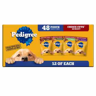Pedigree Choice Cuts in Gravy Adult Variety Pack Dog Soft Wet Food