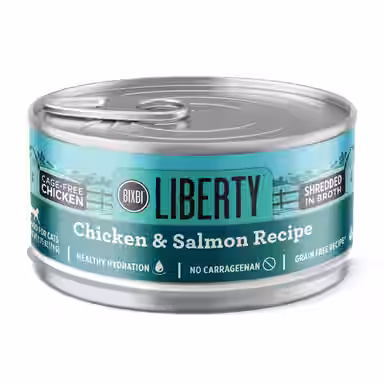 BIXBI Liberty Chicken & Salmon Recipe in Broth