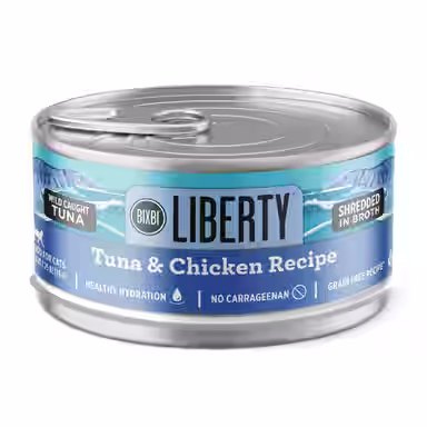 BIXBI Liberty Tuna & Chicken Recipe in Broth