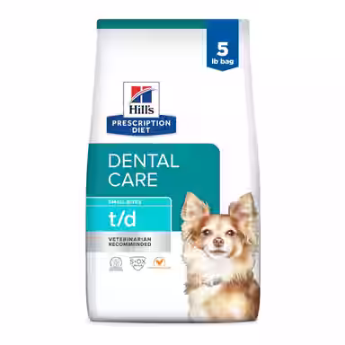 Hill's Prescription Diet t/d Dental Care Small Bites Chicken Flavor