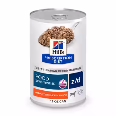 Hill's Prescription Diet z/d Skin & Food Sensitivities Hydrolyzed Chicken Flavor