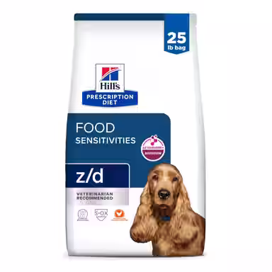 Hill's Prescription Diet z/d Skin & Food Sensitivities Hydrolyzed Chicken Flavor