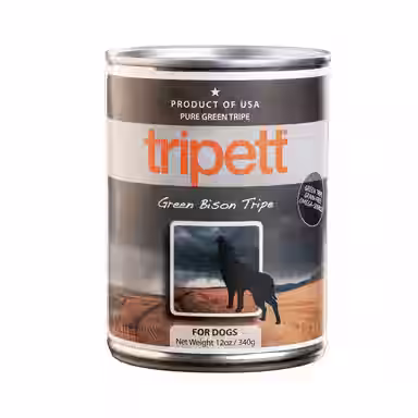 PetKind Tripett Green Bison Tripe