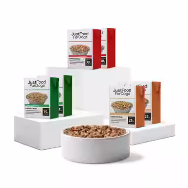 JustFoodForDogs Pantry Fresh Beef, Chicken & Turkey Variety Pack Dog Fresh Food