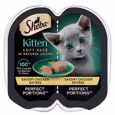Sheba Perfect Portions Kitten Chicken Soft Pate
