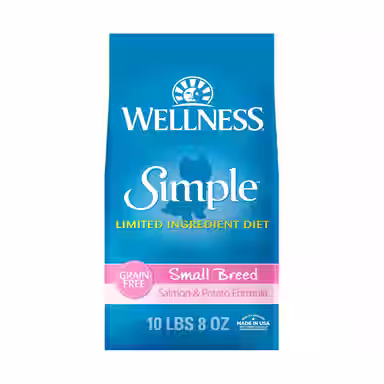 Wellness Simple Limited Ingredient Diet Grain-Free Small Breed Salmon & Potato Formula