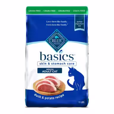 Blue Buffalo Basics Skin & Stomach Care Grain-Free Duck & Potato Recipe