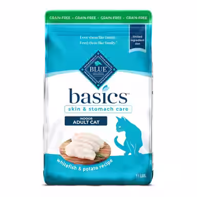 Blue Buffalo Basics Skin & Stomach Care Grain-Free Fish & Potato Recipe