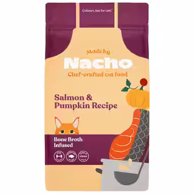 Made by Nacho Bone Broth Infused Sustainably Caught Salmon & Pumpkin Recipe