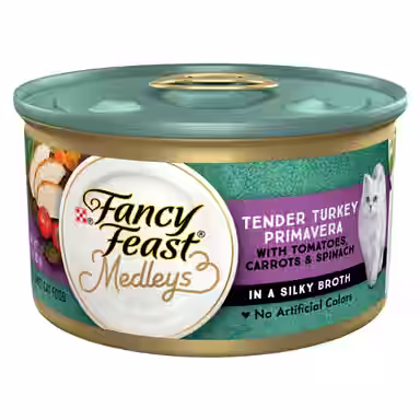 Fancy Feast Medleys Tender Turkey Primavera