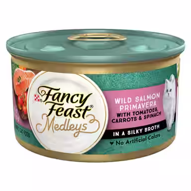 Fancy Feast Medleys Wild Salmon Primavera