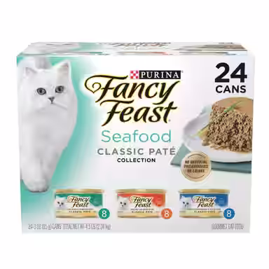 Fancy Feast Classic Seafood Feast Variety Pack