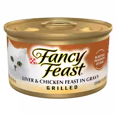 Fancy Feast Grilled Liver & Chicken Feast in Gravy