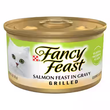 Fancy Feast Grilled Salmon Feast in Gravy