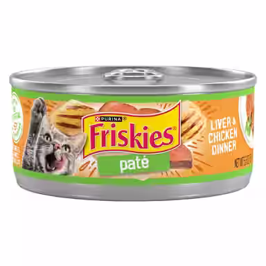 Friskies Classic Pate Liver & Chicken Dinner