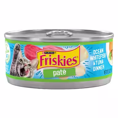 Friskies Classic Pate Ocean Whitefish & Tuna Dinner