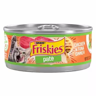 Friskies Classic Pate Chicken & Tuna Dinner