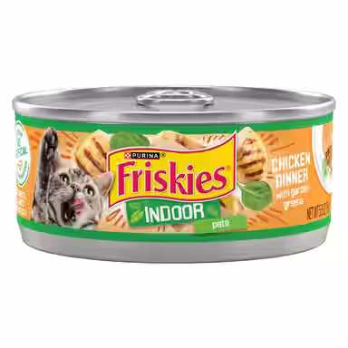 Friskies Indoor Classic Pate Chicken Dinner