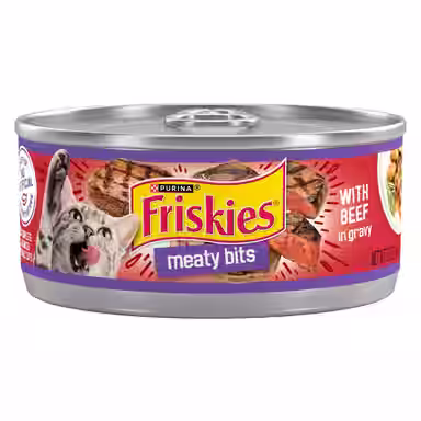 Friskies Meaty Bits with Beef in Gravy