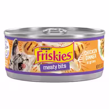 Friskies Meaty Bits Chicken Dinner in Gravy