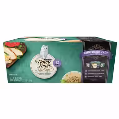 Fancy Feast Medleys Shredded Fare Collection Pack