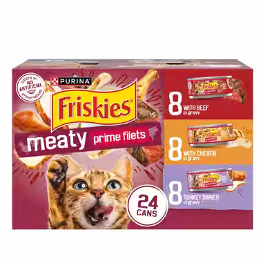 Friskies Prime Filets Meaty Favorites Variety Pack