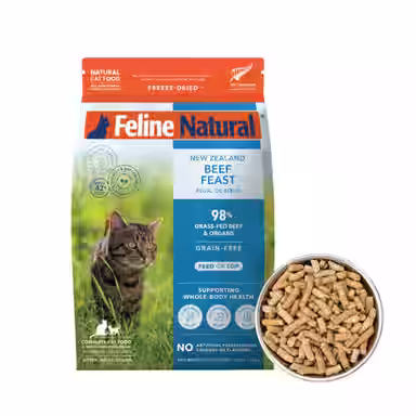 Feline Natural Beef Grain-Free Freeze-Dried