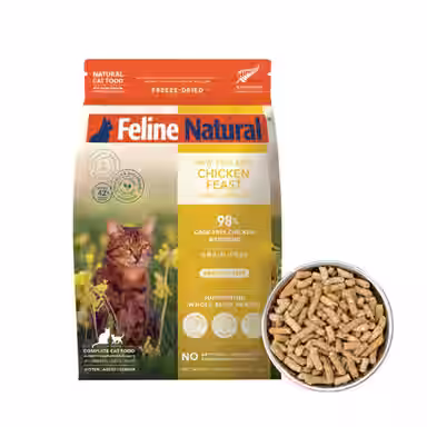 Feline Natural New Zealand Chicken Grain-Free Freeze-Dried