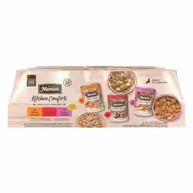 Merrick Kitchen Comforts Real Meat & Brown Rice with Grains Variety Pack