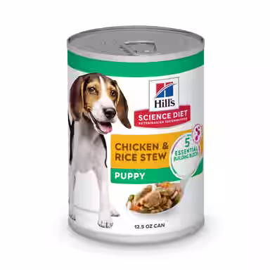 Hill's Science Diet Puppy Chicken & Rice Stew Recipe