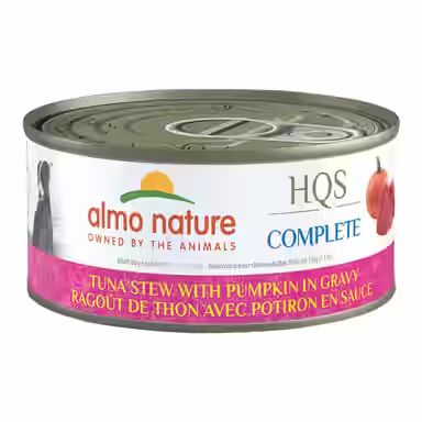 Almo Nature HQS Complete Tuna Stew with Pumpkin in Gravy