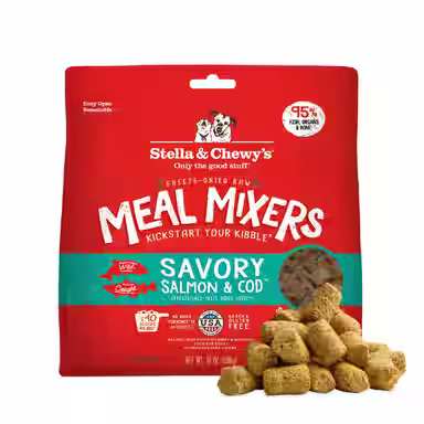 Stella & Chewy's Savory Salmon & Cod Meal Mixers Freeze-Dried