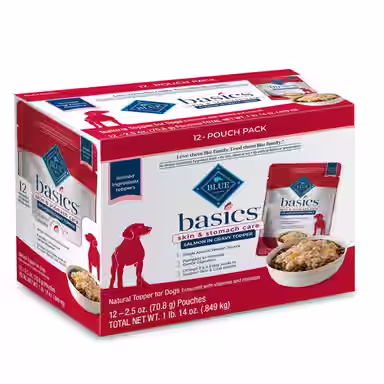 Blue Buffalo Basics LID Skin & Stomach Care Grain-Free Salmon in Gravy