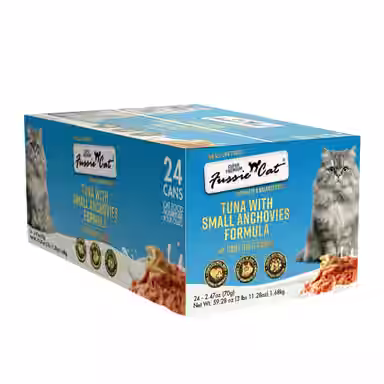 Fussie Cat Tuna with Small Anchovies in Goats Milk