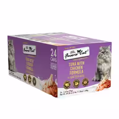 Fussie Cat Tuna with Chicken in Goats Milk