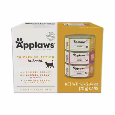 Applaws Chicken Pack in Broth Limited Ingredient