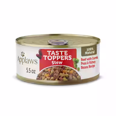 Applaws Taste Toppers Beef with Carrots, Peas & Kidney Beans Recipe Stew