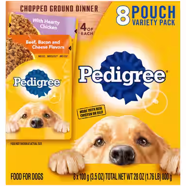 Pedigree Chopped Dinner Variety Pack