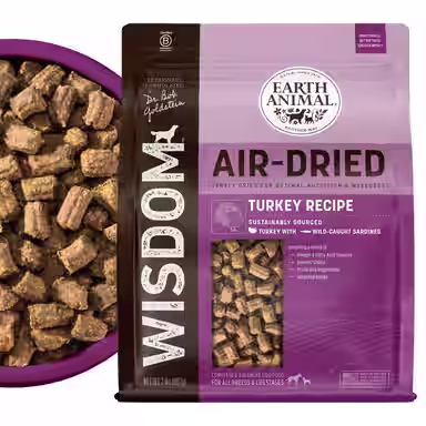 Earth Animal Wisdom Air-Dried Turkey Recipe Premium