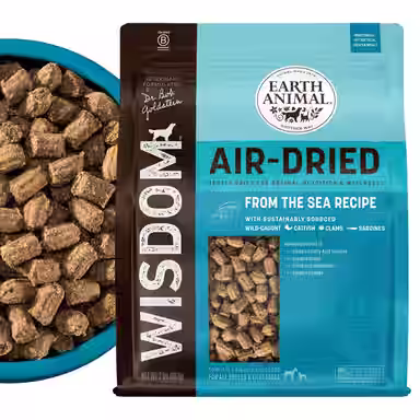 Earth Animal Wisdom Air-Dried From the Sea Recipe with Catfish, Clams, & Sardines Premium